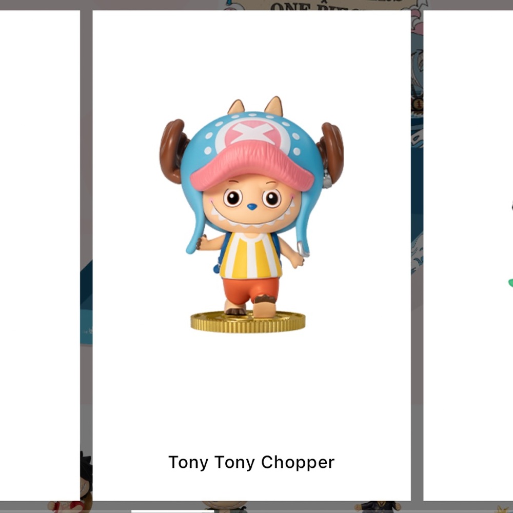 Pop Mart The Monster x One Piece Series Figures Tony Tony Chopper